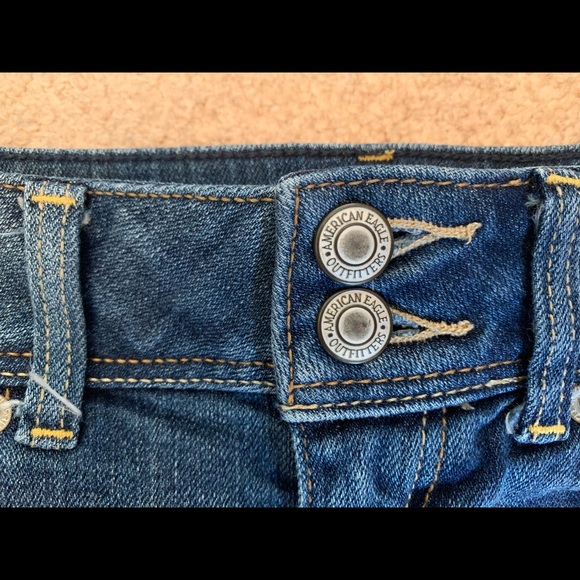 Assorted Blue/Black Jean Shorts - Size 0 to 2 - Picture 6 of 9